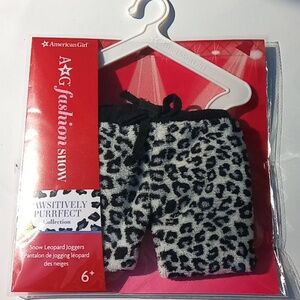 American Girl Snow Leopard Joggers